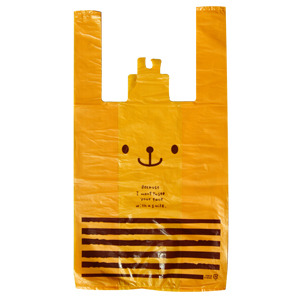 Bear Bag plastic bag oriental design  Made in Korea